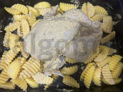 Keptas vištienos su jogurtiniu-česnaku marinatų Žingsnis 6