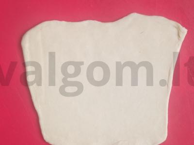 Dešrainių ir sūrio bandelės „Užkandinės“ Žingsnis 5