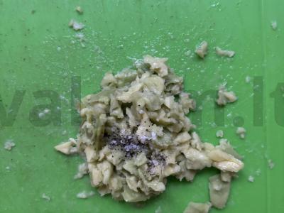 Sumuštiniai su avokadu ir kumpiu Žingsnis 6