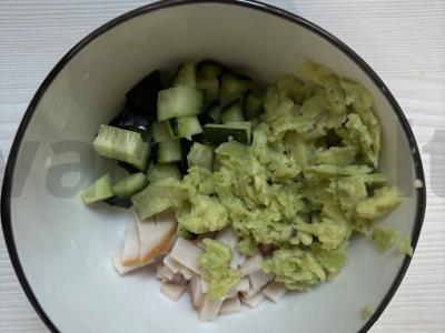 Sumuštiniai su avokadu ir kumpiu Žingsnis 7