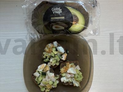 Sumuštiniai su avokadu ir kumpiu Žingsnis 10