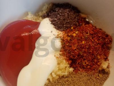 Keptas vištienos su aštriu padažu Žingsnis 4