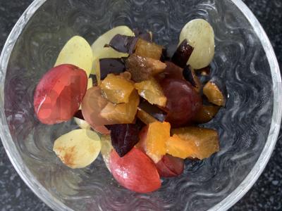 Vaisių desertas su ledais Žingsnis 3