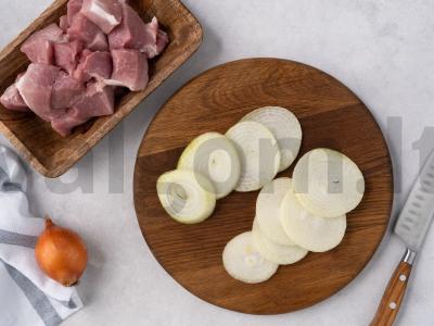 Šašlykas su bulvėmis orkaitėje Žingsnis 1