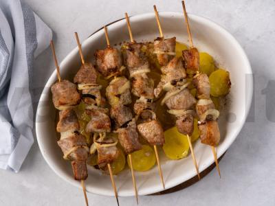 Šašlykas su bulvėmis orkaitėje Žingsnis 10