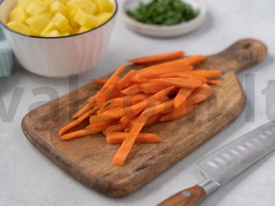 Vegetariškas sriuba kiekvienai dienai Žingsnis 2