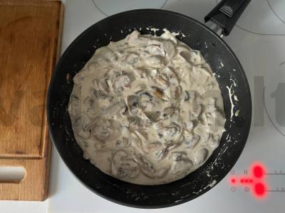 Bulvių gratinas su grybais Žingsnis 4