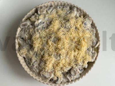 Bulvių gratinas su grybais Žingsnis 5