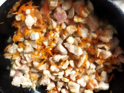 Keptas daržovių troškinys su kalakutiena Žingsnis 4