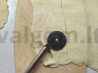 Obuolių sluoksniai „Na Elizarovskaja“ Žingsnis 4