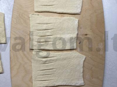 Obuolių sluoksniai „Na Elizarovskaja“ Žingsnis 5