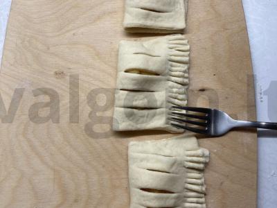 Obuolių sluoksniai „Na Elizarovskaja“ Žingsnis 7