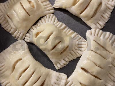 Obuolių sluoksniai „Na Elizarovskaja“ Žingsnis 9