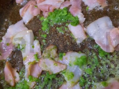 Makaronai su bekonu ir parmezanu Žingsnis 2