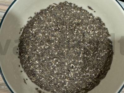 Desertas su chia sėklomis Žingsnis 1