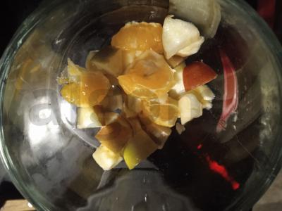 Vaisių salotos su jogurtu ir sausainiais Žingsnis 3