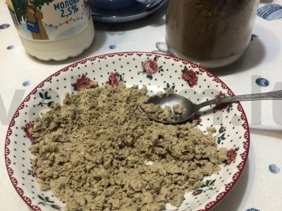 Kakava su halva Žingsnis 1