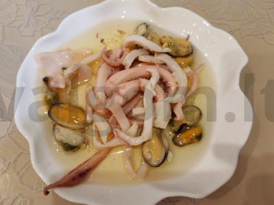 Jūros gėrybių salotas Žingsnis 8