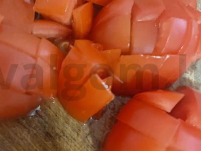 Salotas „Sausainiai poilsiaujant“ Žingsnis 1