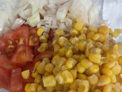 Salotas „Sausainiai poilsiaujant“ Žingsnis 3