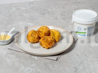 Kukurūzų rutuliukai su mocarela pagrindine nuotrauka