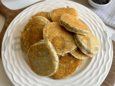 Citrininiai aguonų blynai pagrindine nuotrauka