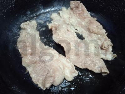 Aštrus greito paruošimo makaronų dubuo su jautienos bekonu Žingsnis 6