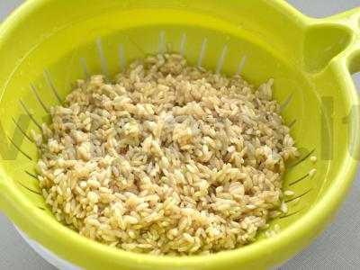 Rudieji ryžiai su kalakutiena Žingsnis 6