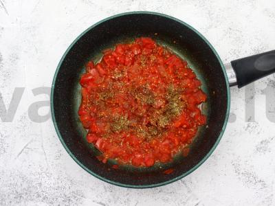 Kepti pomidorai krepšeliuose Žingsnis 2