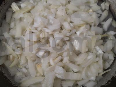 Salotas su vištienos krūtinėle alyvuogių majoneze Žingsnis 3