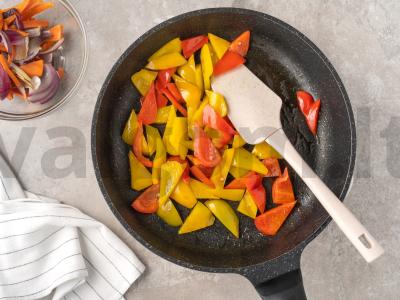 Troškinys su baklažanais ir džiovintais abrikosais Žingsnis 3