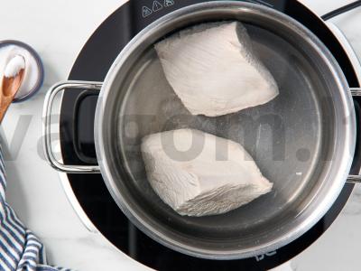 Kalakutų salotos su pupelėmis Žingsnis 1