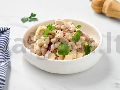 Kalakutų salotos su pupelėmis pagrindine nuotrauka