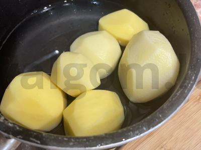 Lašiša su bulvėmis orkaitėje Žingsnis 3