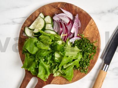 Tailandietiška salotų su jautiena Žingsnis 3