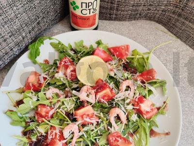 Salotas su rukola ir terijaki padažu Žingsnis 5