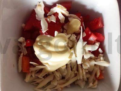 Mantai su pomidorais ir sūriu Žingsnis 2