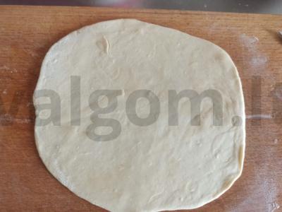 Mantai su pomidorais ir sūriu Žingsnis 3