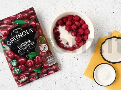 Paprasta galleta su vyšniomis Žingsnis 3