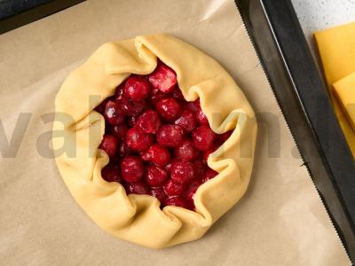 Paprasta galleta su vyšniomis Žingsnis 5