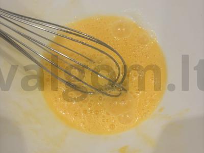 Purūs blynai su pienu Žingsnis 3