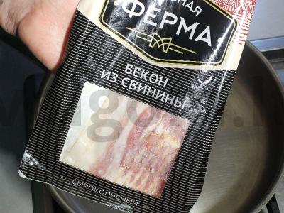 Polentos aranciniai su bekonu, grybais ir grybų padažu Žingsnis 7