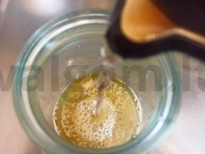 Namų kvasas su mėtomis ir obuolių sultimis Žingsnis 4