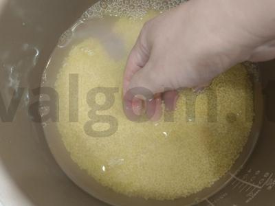 Pšenių košė lėtoje viryklėje Žingsnis 2