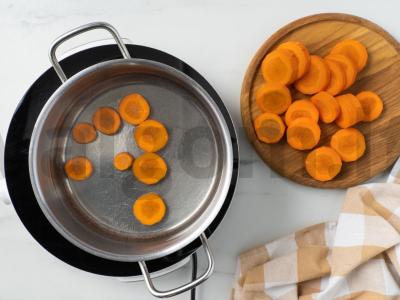 Morkų tyrė žiemai Žingsnis 1