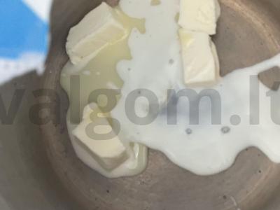 Kokteilis „Saldžioji kondensuota pienas“ Žingsnis 2