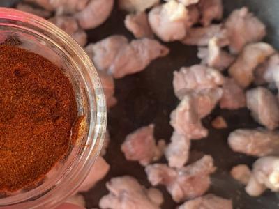 Kiauliena jūrininkų stiliumi su paprika Žingsnis 3