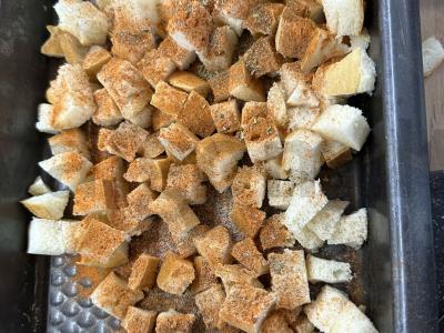 Namų džiūvėsiai su prieskoniais Žingsnis 3