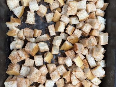 Namų džiūvėsiai su prieskoniais Žingsnis 4