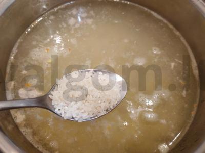 Harcho sriuba su kiauliena, daržovėmis ir adžika Žingsnis 9